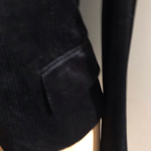 MICHAA] Velvet Stretching Blazer Basic Jacket - Picture 6 of 12